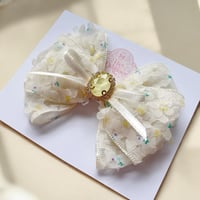 Image 3 of Spring Collection Lemon Ruffle Bow