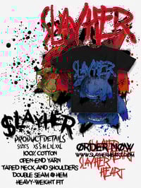 Image 1 of Blue Slayher World Tee (Black)