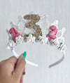 Pink & White Dino