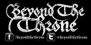 Image of Beyond The Throne Logo Sticker (free with any order)