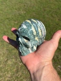 Image 16 of Ocean Jasper Skull #2177