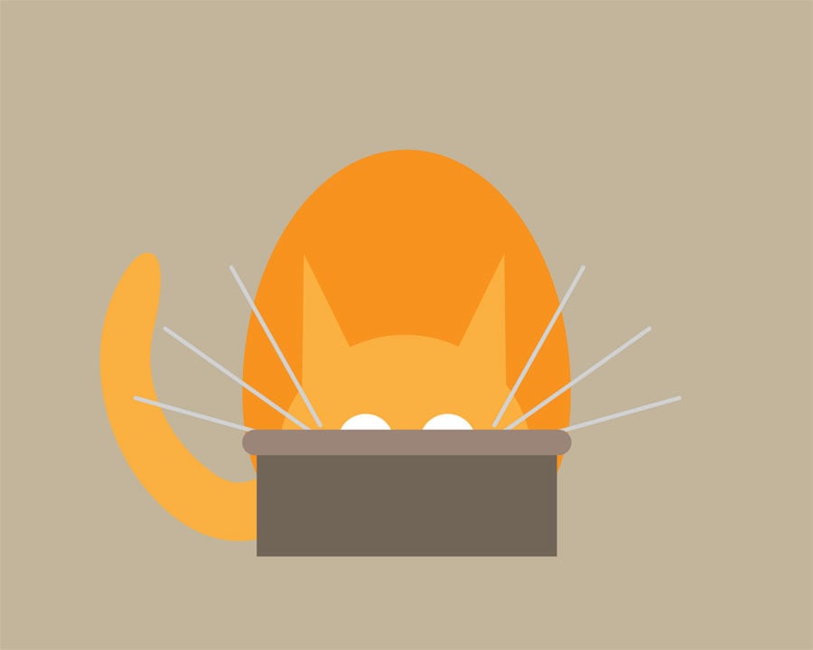 Cat in Bowl Collection