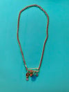 Blue Kazoo Charm Necklace