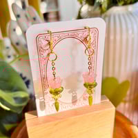 Pink Posey Earrings