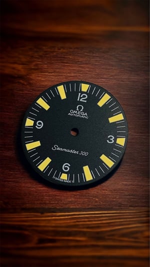 Image of Rare Vintage Omega Seamaster 300 Gents watch Dial,New. For ref# 165.024