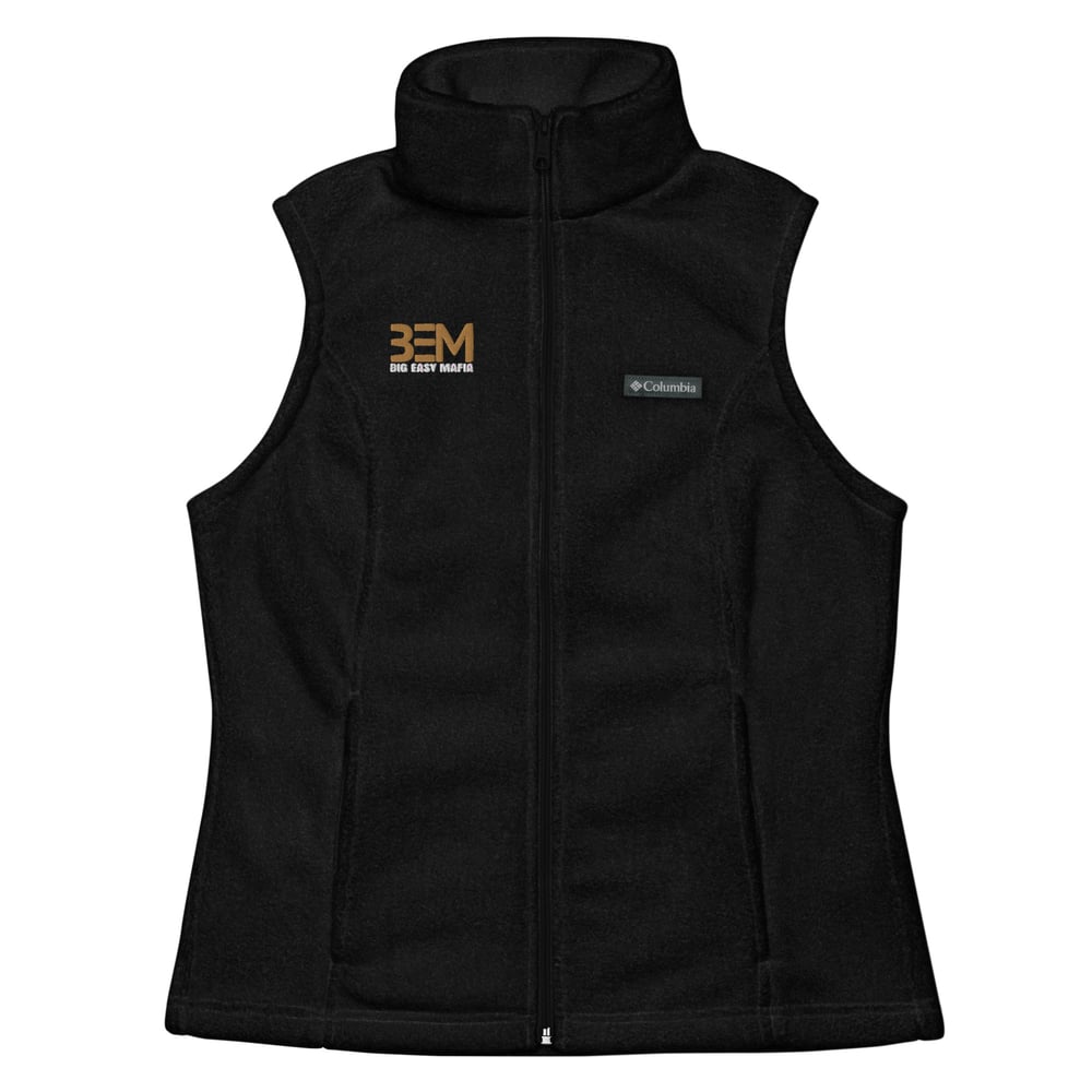 Image of BEM (Big Easy Mafia) Women’s Columbia fleece vest