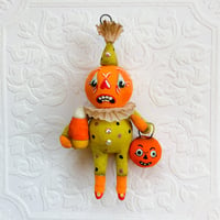 Image 1 of Halloween Party Pumpkin Headed Goblin