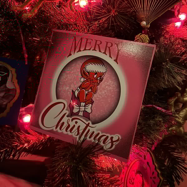 Image of Christmas Card Pink