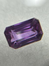 Image 7 of Heated Natural Tanzanite emerald cut, 4.10ct