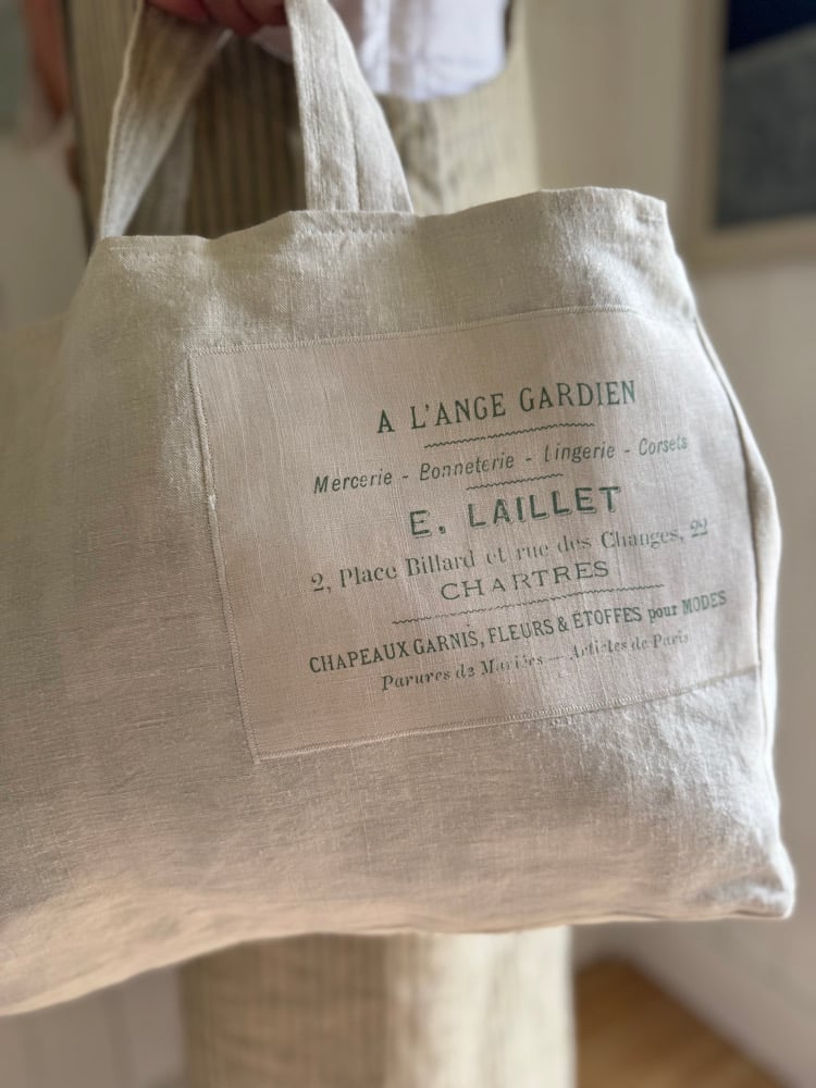 Image of Weekend Linen bag #3
