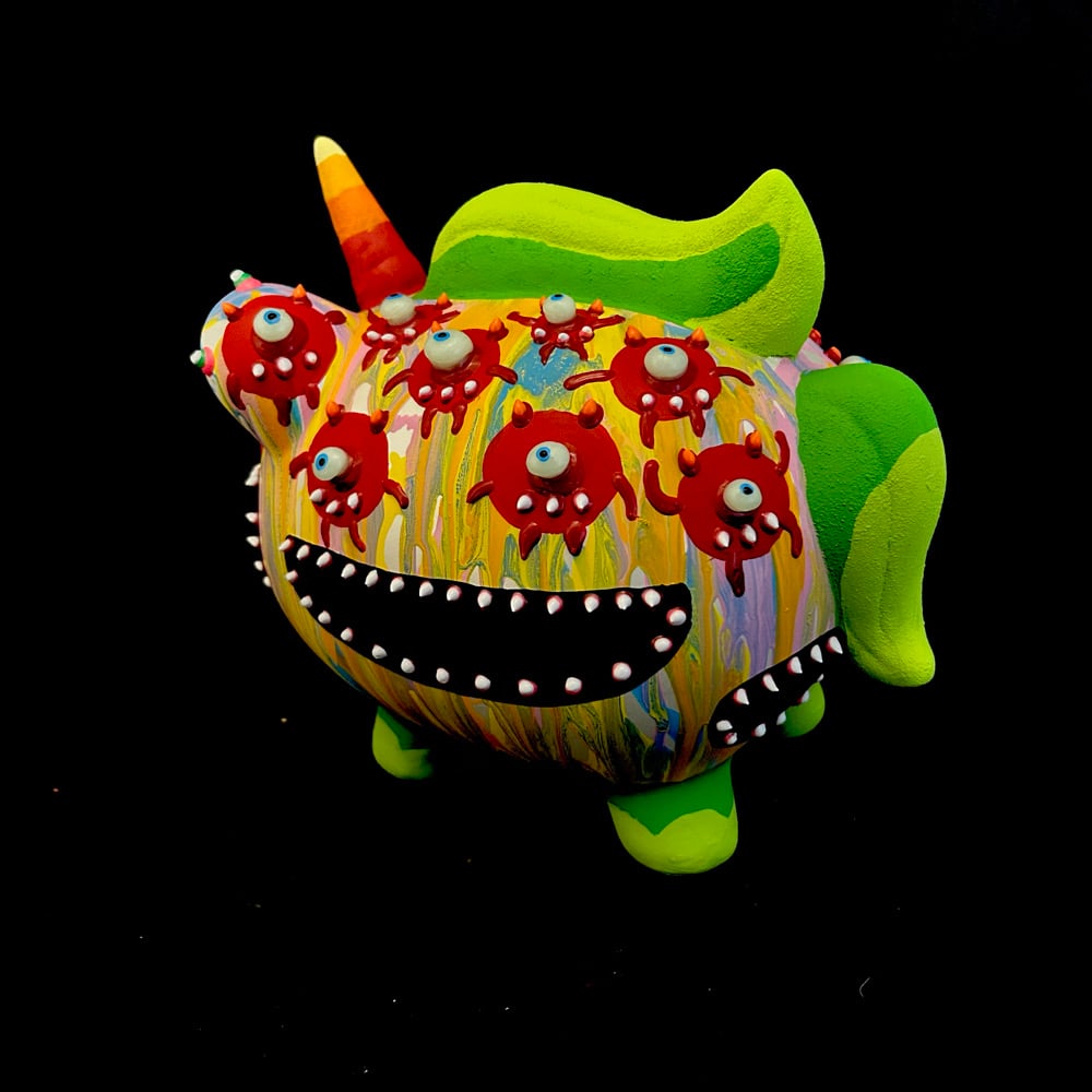 Image of Oink Oink Oink The Money Bank Oink: 8x10 (piggy bank)