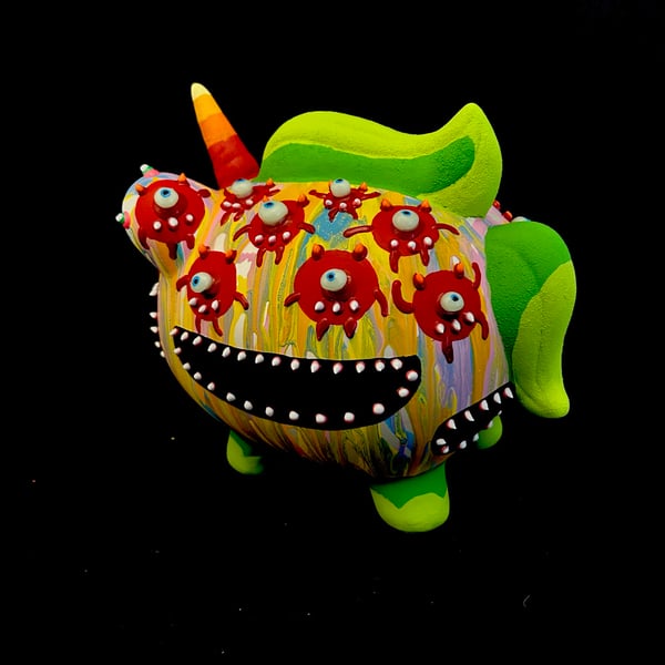 Image of Oink Oink Oink The Money Bank Oink: 8x10 (piggy bank)