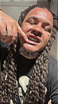 Image 3 of 12 top and 12-bottom-NPG SOLID GOLD GRILL