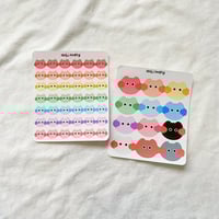 Image 1 of Rainbow cat stickers