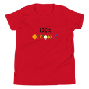 Image 7 of 100 organic-  Youth Short Sleeve T-Shirt