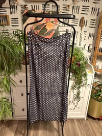 Image 1 of Sheer polka dot skirt