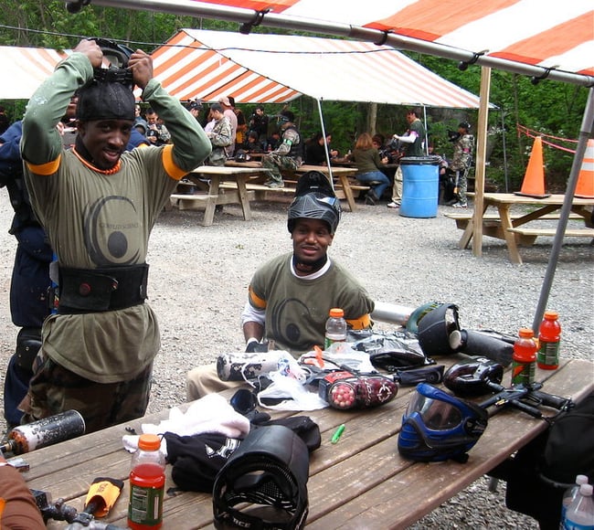 CS Apparel Classic T-Shirts Military Green w/ Black [Out of Stock]