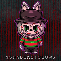 Image 2 of Horror Labubu Stickers 