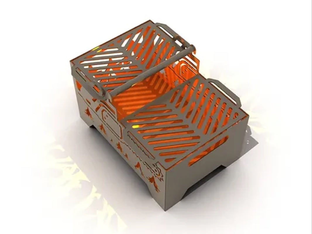 Chainsaw grilling fire pit | SjHeeney Fab Chainsaw grilling fire pit | SjHeeney Fab