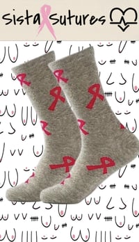 Image 14 of Breast Cancer Socks