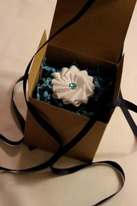 Image of mini ribbon boutonniere