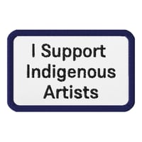 Image 2 of I Support Embroidered patche