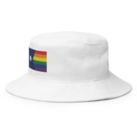 Image 6 of Minnesota Rainbow Pride Flag (6 Stripe) Bucket Hat