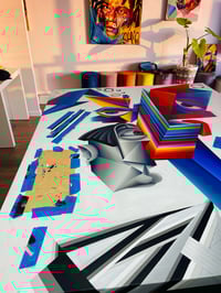 Image 2 of Cubist Visionary: A Fusion of Classic and Modern Urban Cubism