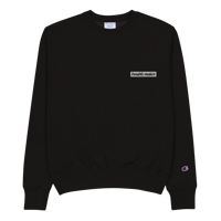 Trouble Maker Embroidered Sweatshirt - Black