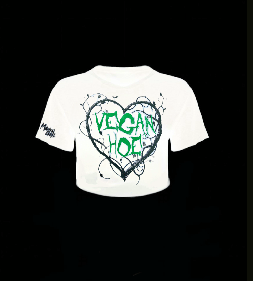 Vegan Hoe cropped tee 