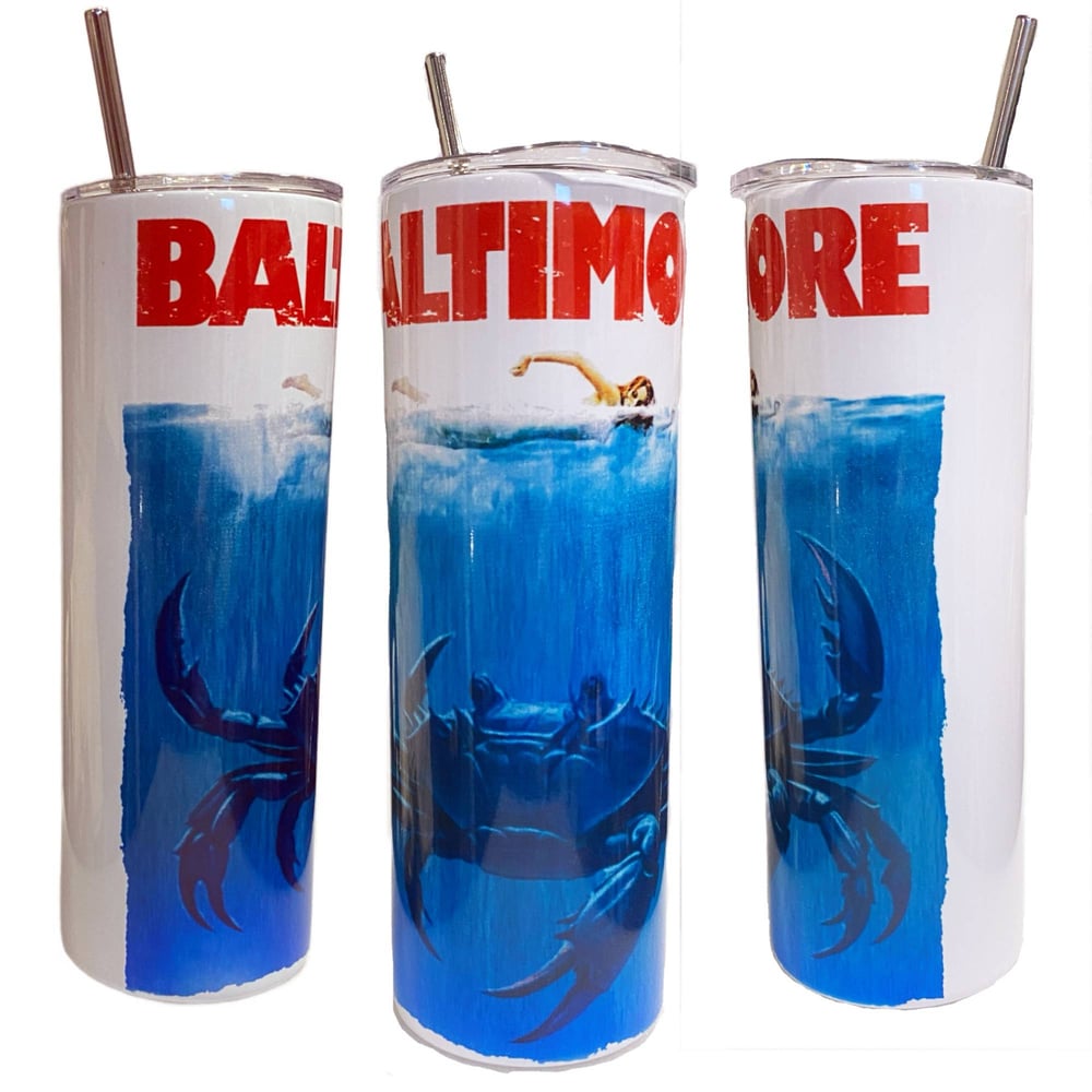 Image of CRABS 20oz Travel Tumbler