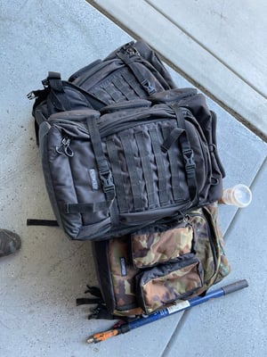 Image of BLACK BACKPACK