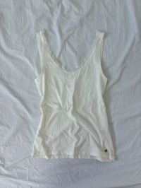 Image 1 of V white top // S 