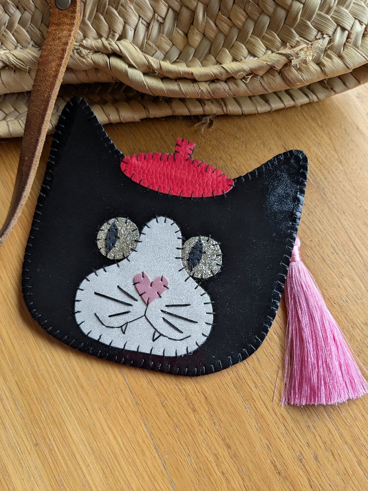 Image of Black Cat Purse