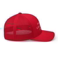 Image 5 of Pretty Girls Vote Trump Red - Trucker Cap from PatriotsCo.com