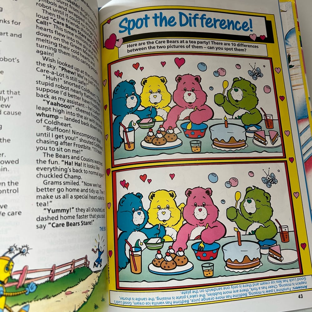 Image of LOT 4 BDS CARE BEARS ANNUAL