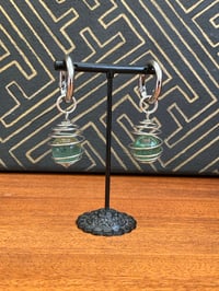 Image 3 of Ramune soda marble glass cage ear weights