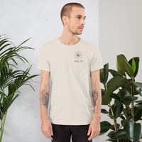 HELM Logo - Natural Tultex T-Shirt (Unisex)