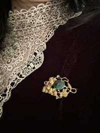 Image 7 of Incroyable broche victorienne avec un véritable scarabée naturalisé, Art Nouveau. Très rare!!