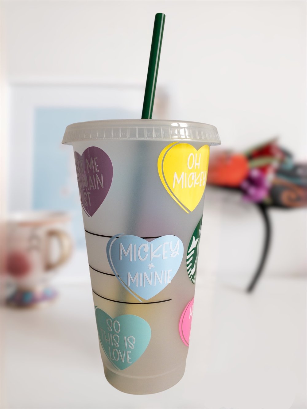 Mickey's Love Notes Cold Cup