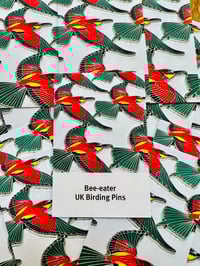 Image 3 of Bee-eater - Large - Pin Badge/Brooch/Magnet