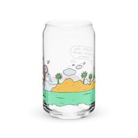 Image 4 of Dog & Frog - Can-Shaped Glass
