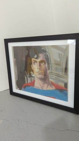 Image of Pastel drawing by Joseph Silver - ChristopherReeves-Supes