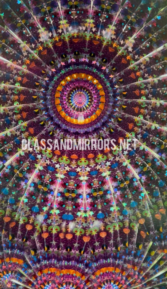 Image of "Rainbow Flourite" Mini Aura Kaleidoscope