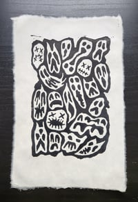 Image 1 of Tormented Souls Block Print 