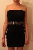 Image of Black, formal evening dress