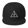 Androponix Logo Embroided Black Snapback Hat