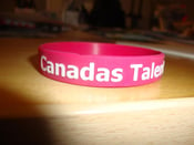 Image of Canadas Talent Wristband *FREE SHIPPING*