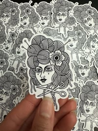 Image 1 of Yarn Babe Sticker