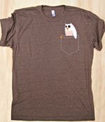 Image of Pocket P'Owl Unisex T-Shirt (Adult)